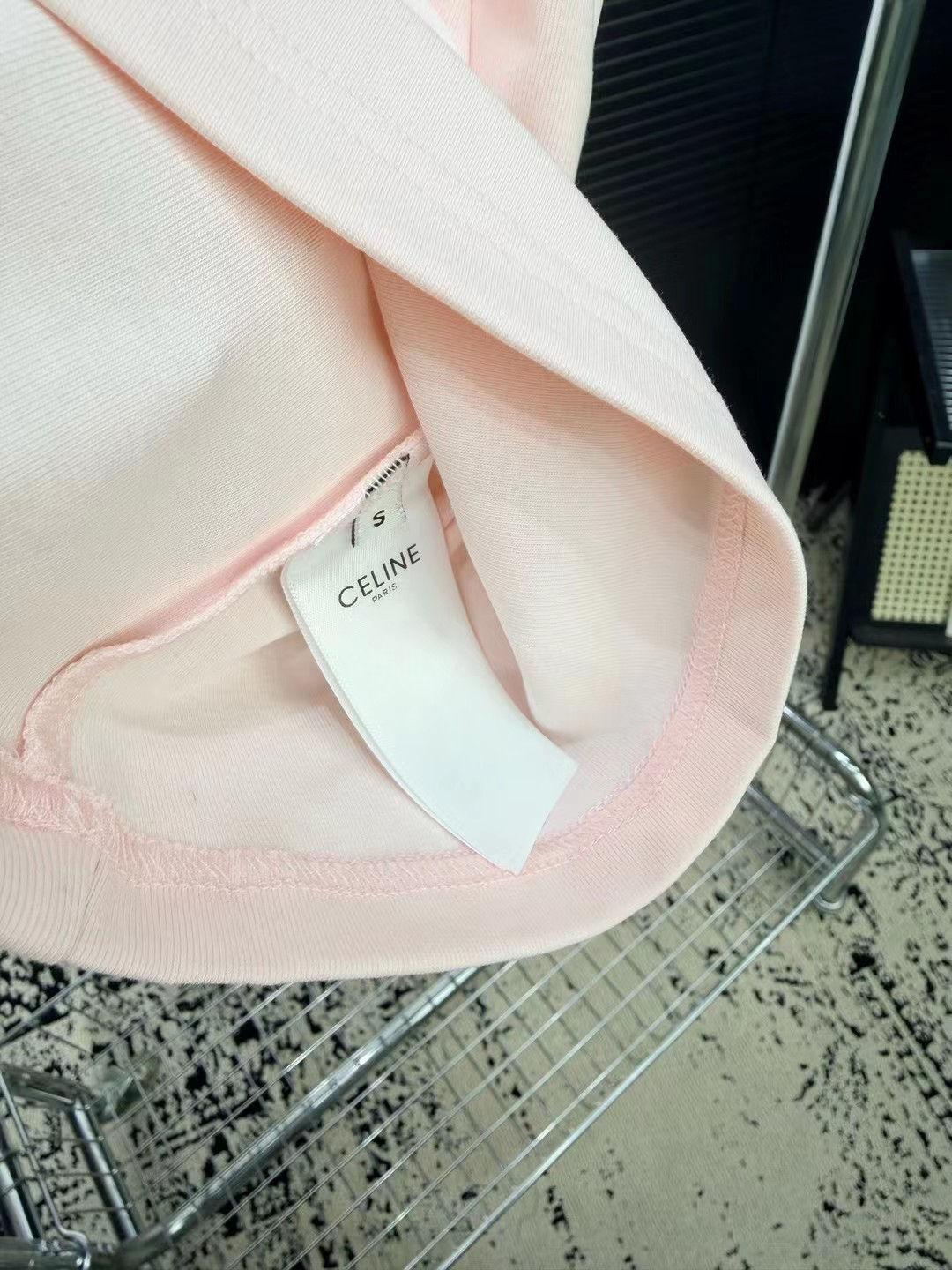 [TOP] CELINE  T-shirt -Pink
