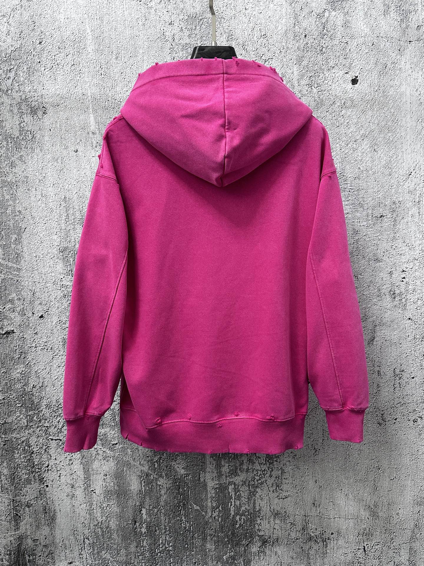 [TOP] BALENCIAGA Hoodie - Rose Pink - 711 Luxury
