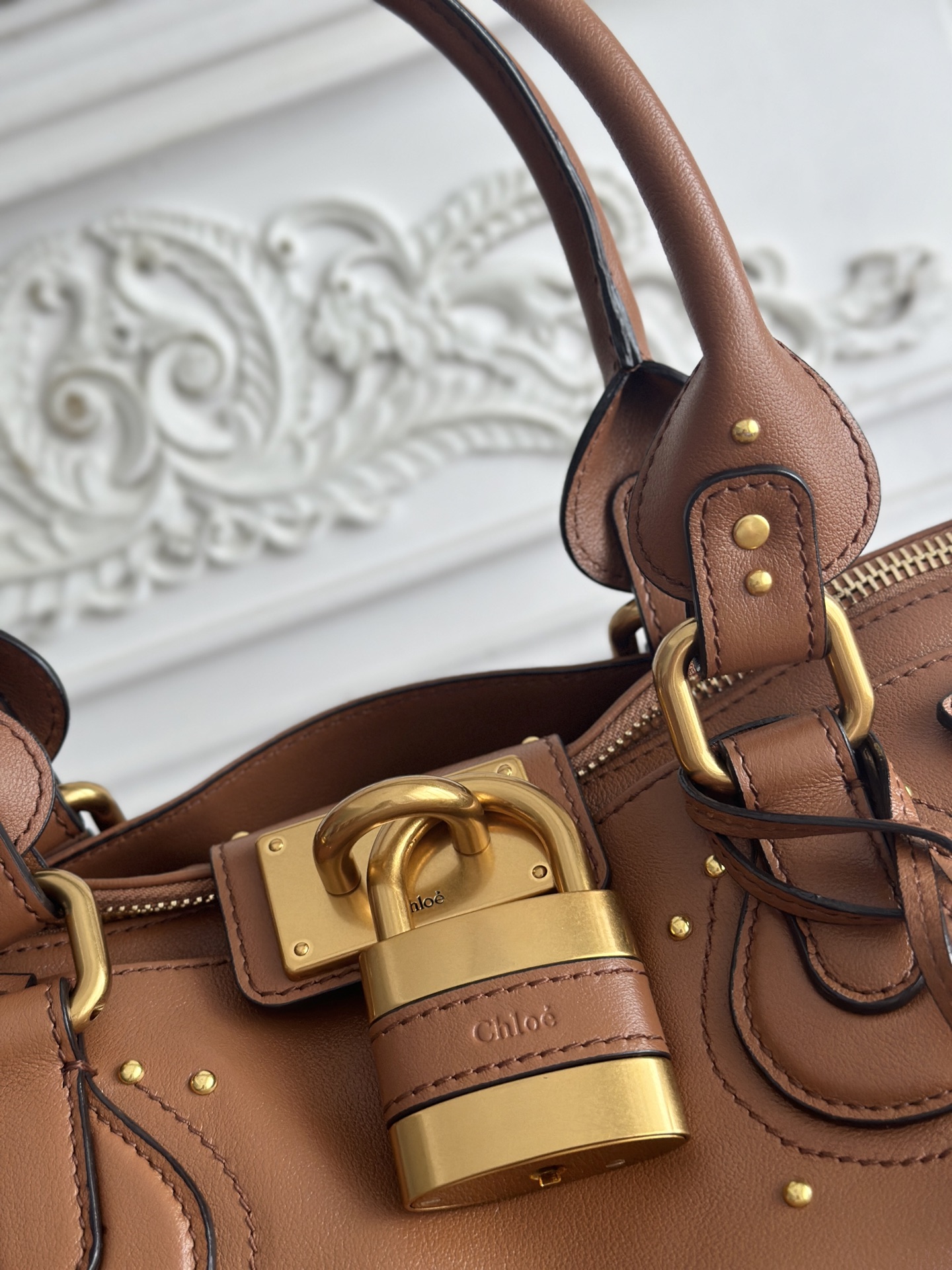 [TOP] Chloe Paddington Bag 36*18*15cm - Brown - 711 Luxury