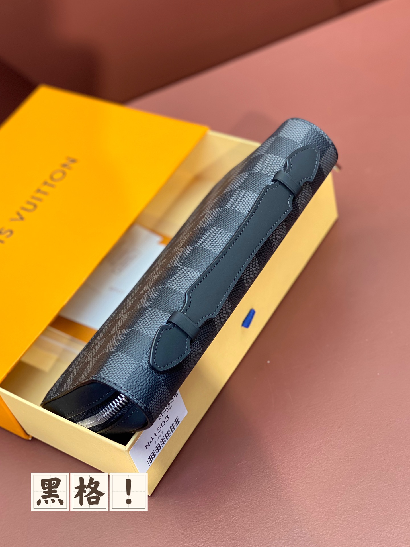 [TOP] Louis Vuitton LV Zippy XL Damier Wallet 22x13.5x4cm - Black