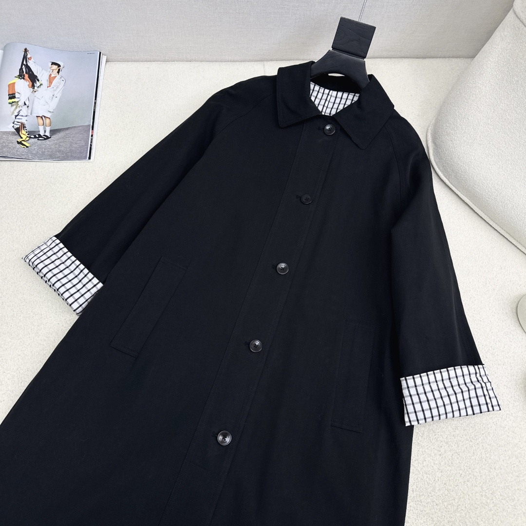 [TOP] Miu Miu Coat - Black