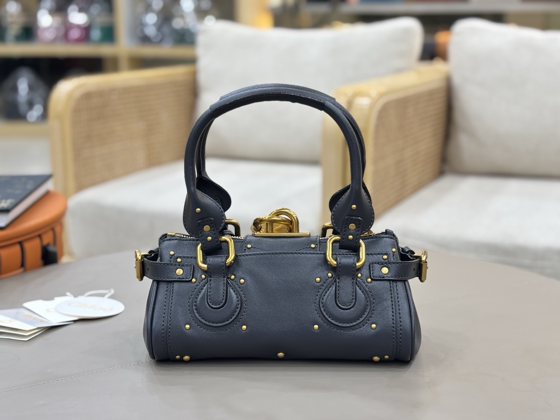 [TOP] Chloe Paddington Bag 26*12*12cm - Blue - 711 Luxury