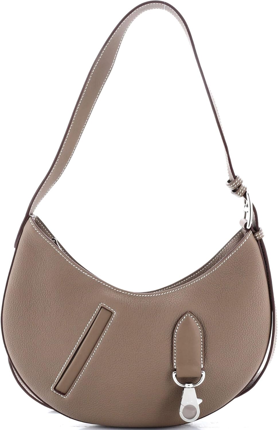 Hermès, Pre-Loved Arcon Bag Togo and Swift Petite, Etoupe