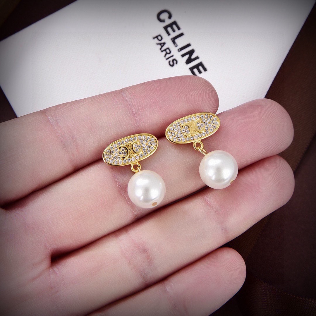 [TOP] CELINE Earrings- 2 Colors - 711 Luxury