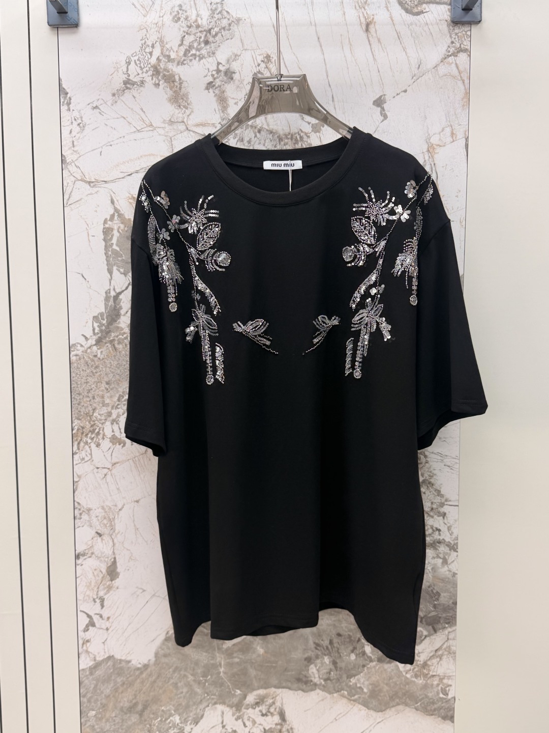 [TOP] Miu Miu T-Shirt -Black