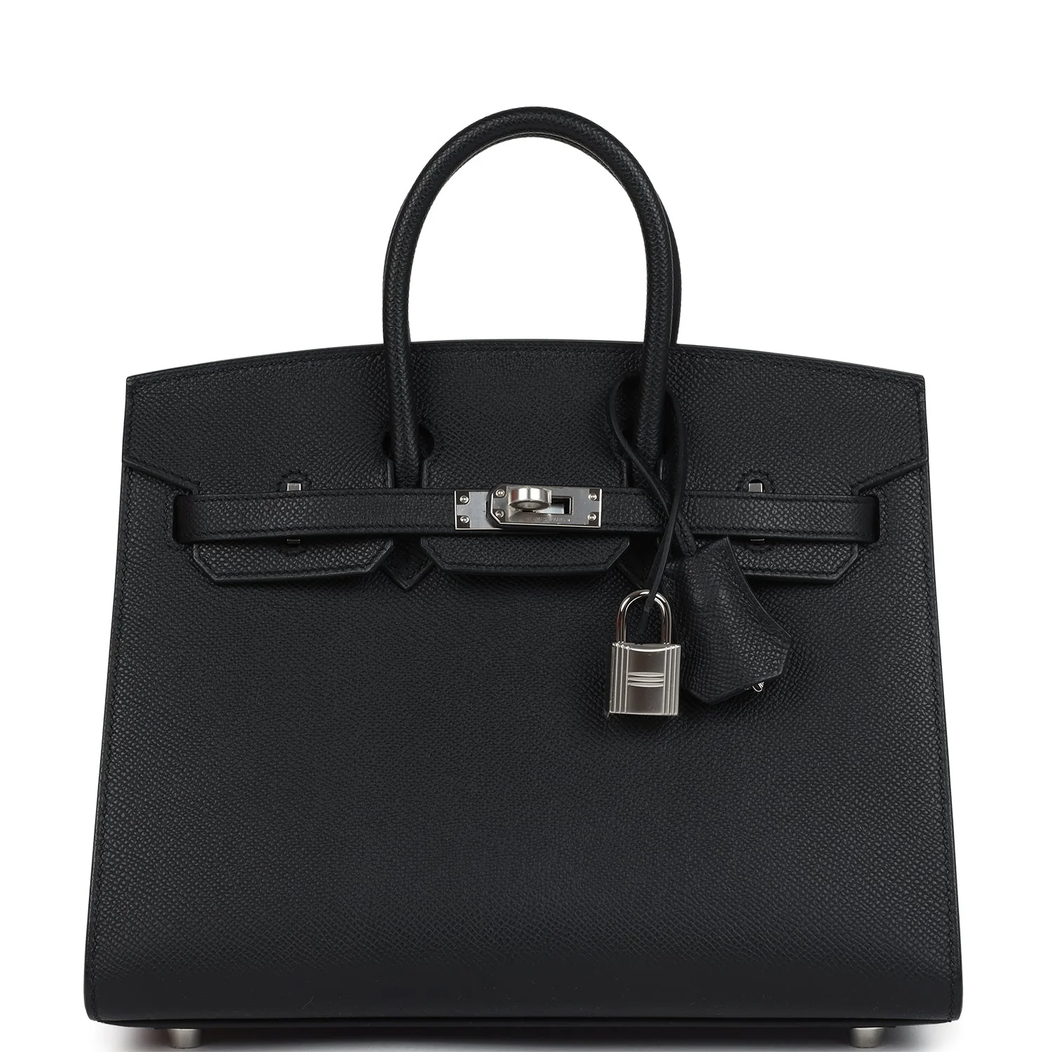 Hermes Birkin SellierBlack Epsom Palladium Hardware