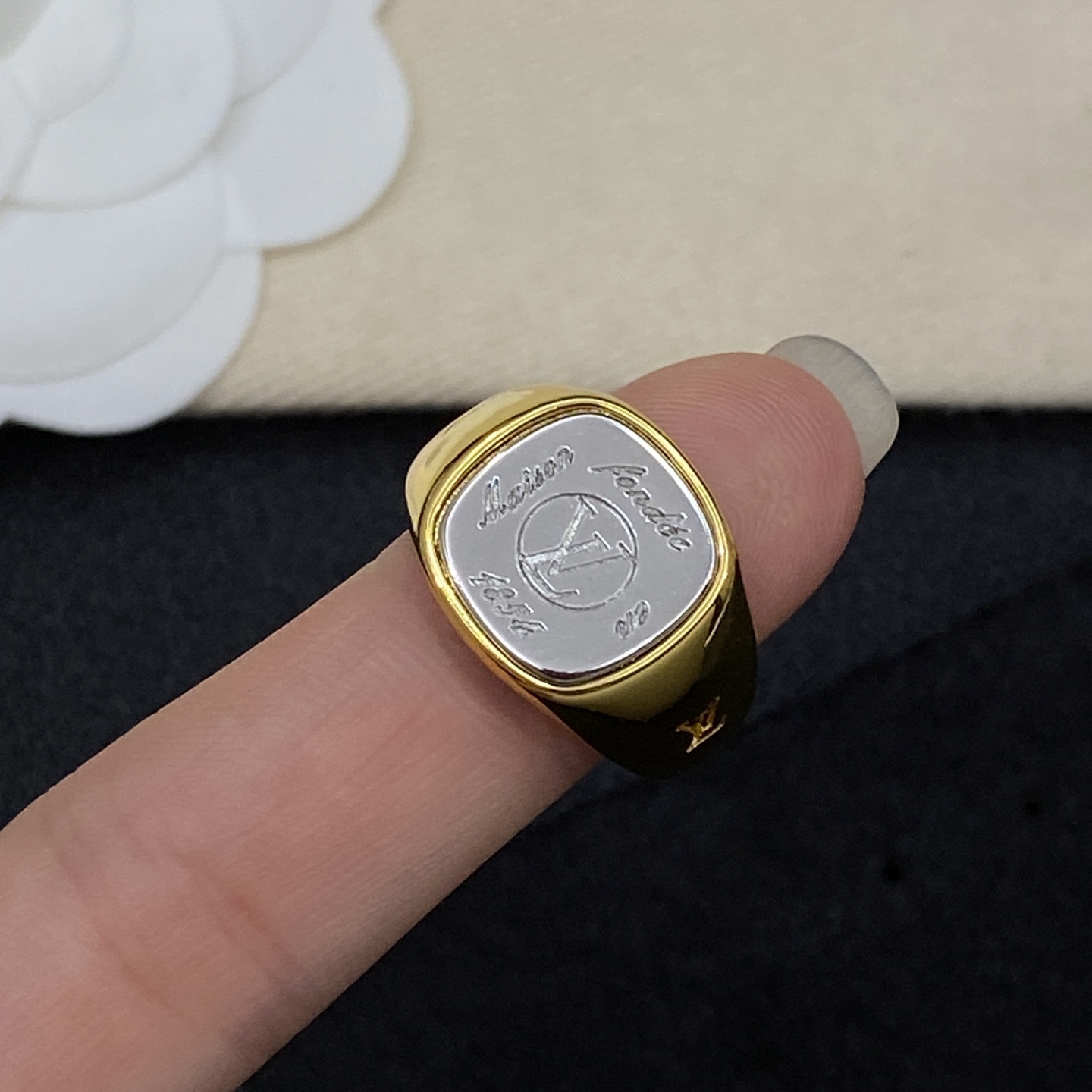 [TOP] Louis Vuitton LV Ring - 2 Color - 711 Luxury