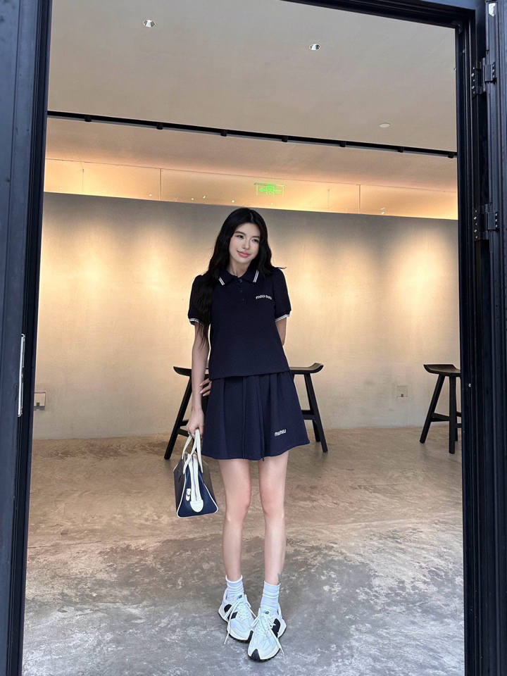 [TOP] Miu Miu Suit - Blue