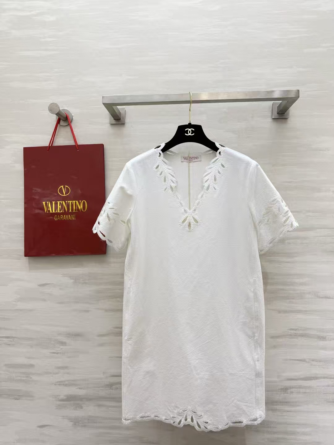 [TOP] VALENTINO Short-sleeved Dress - 2 Colors - 711 Luxury