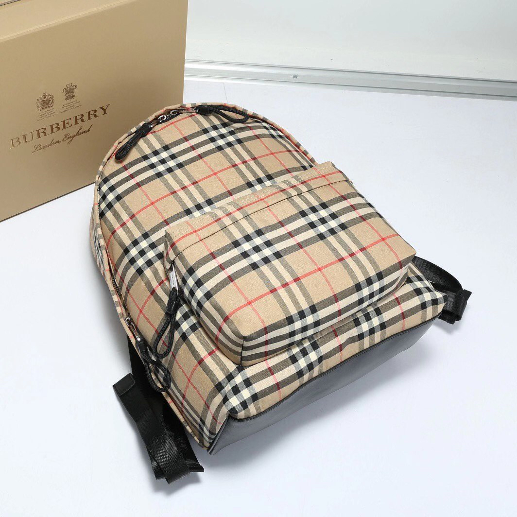 [TOP] BURBERRY Backpack 30.5x42.5x14.5cm - Khaki - 711 Luxury