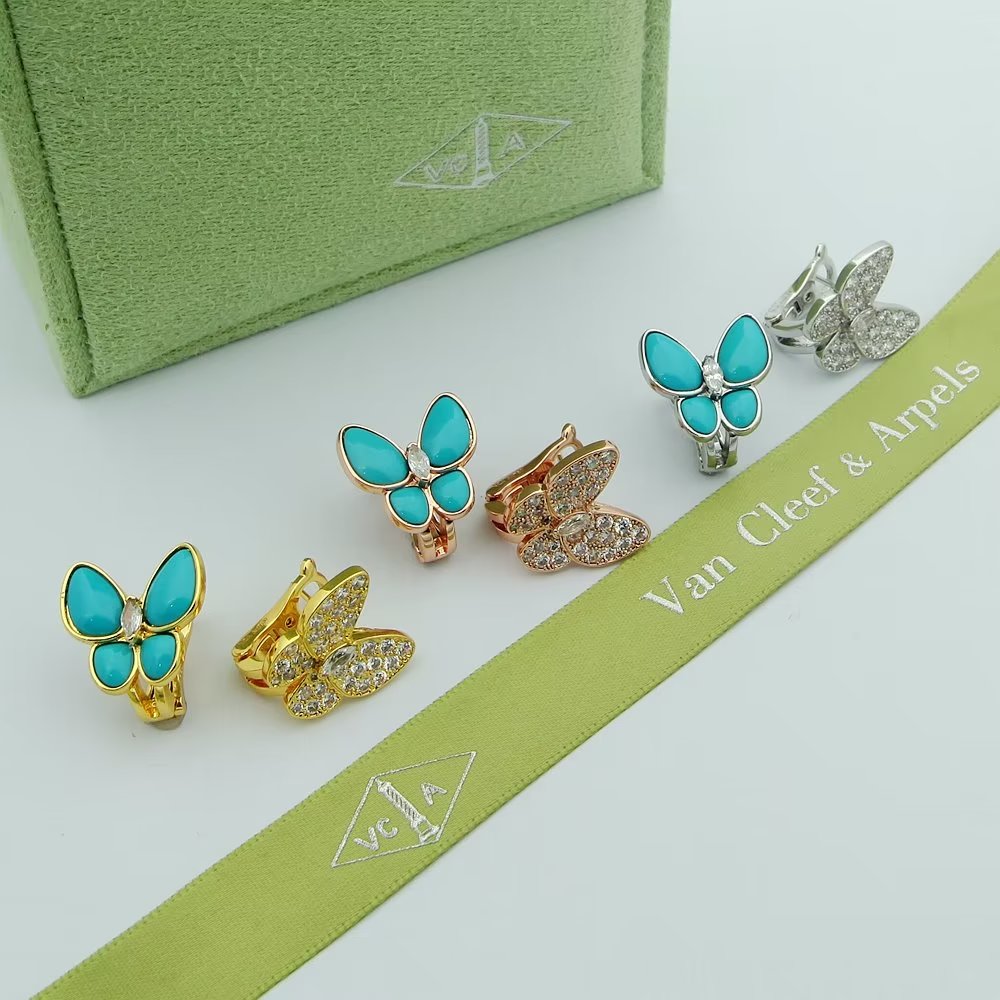 [TOP] Van Cleef & Arpels VCA Earrings - 3 Colors - 711 Luxury