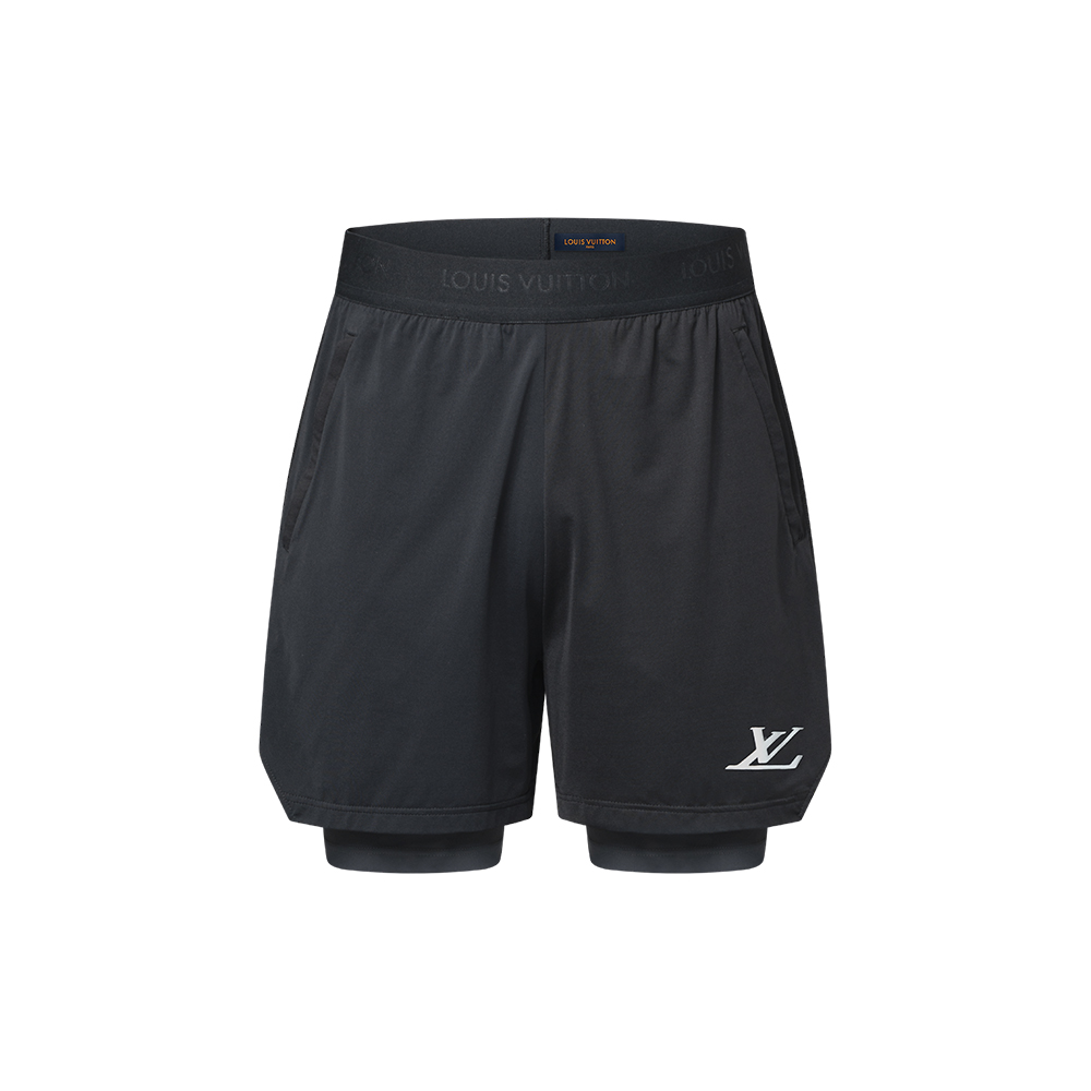 LOUIS VUITTON Double Layer Running Shorts #385289