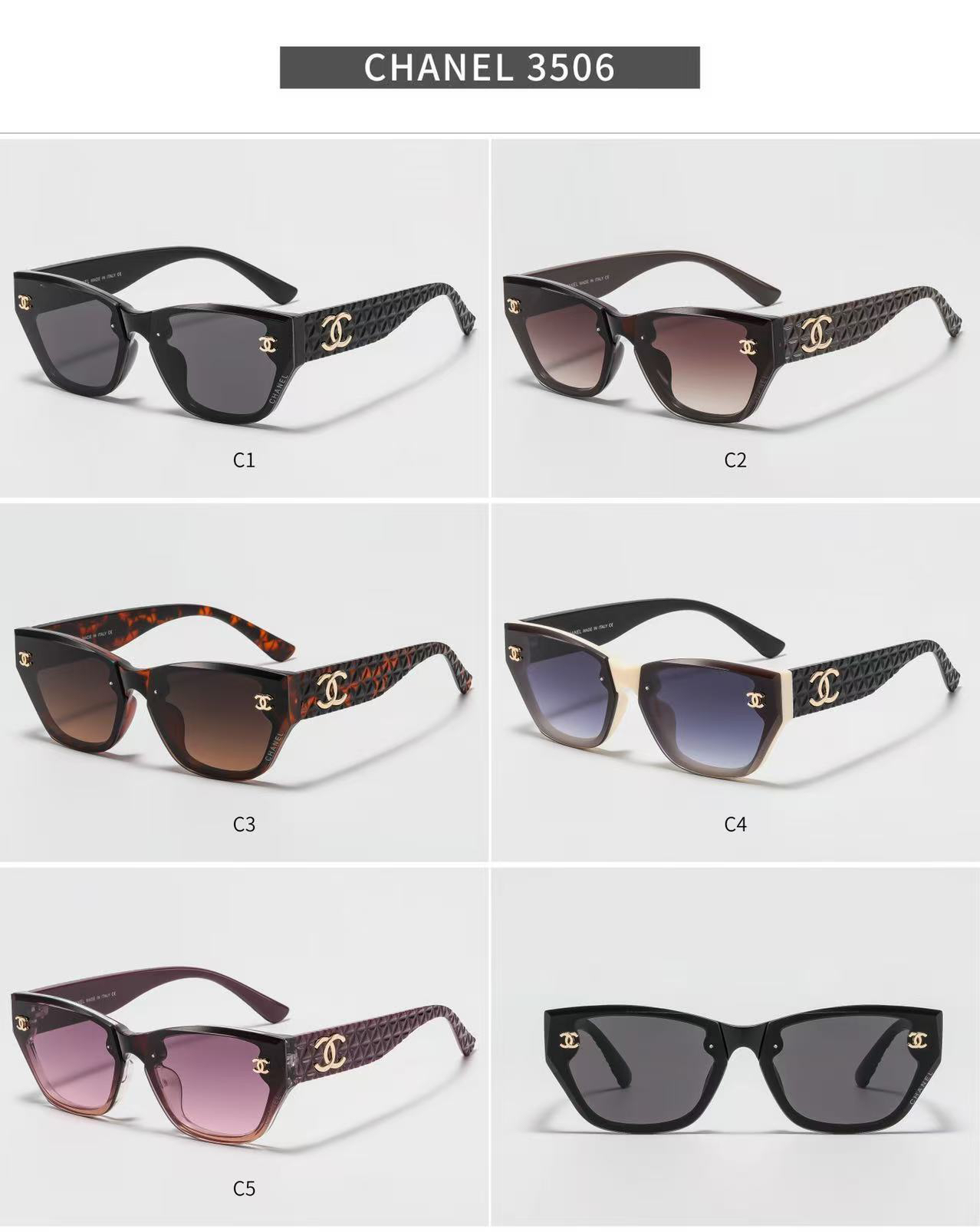 [TOP] CHANEL Sunglasses - 5 Color - 711 Luxury