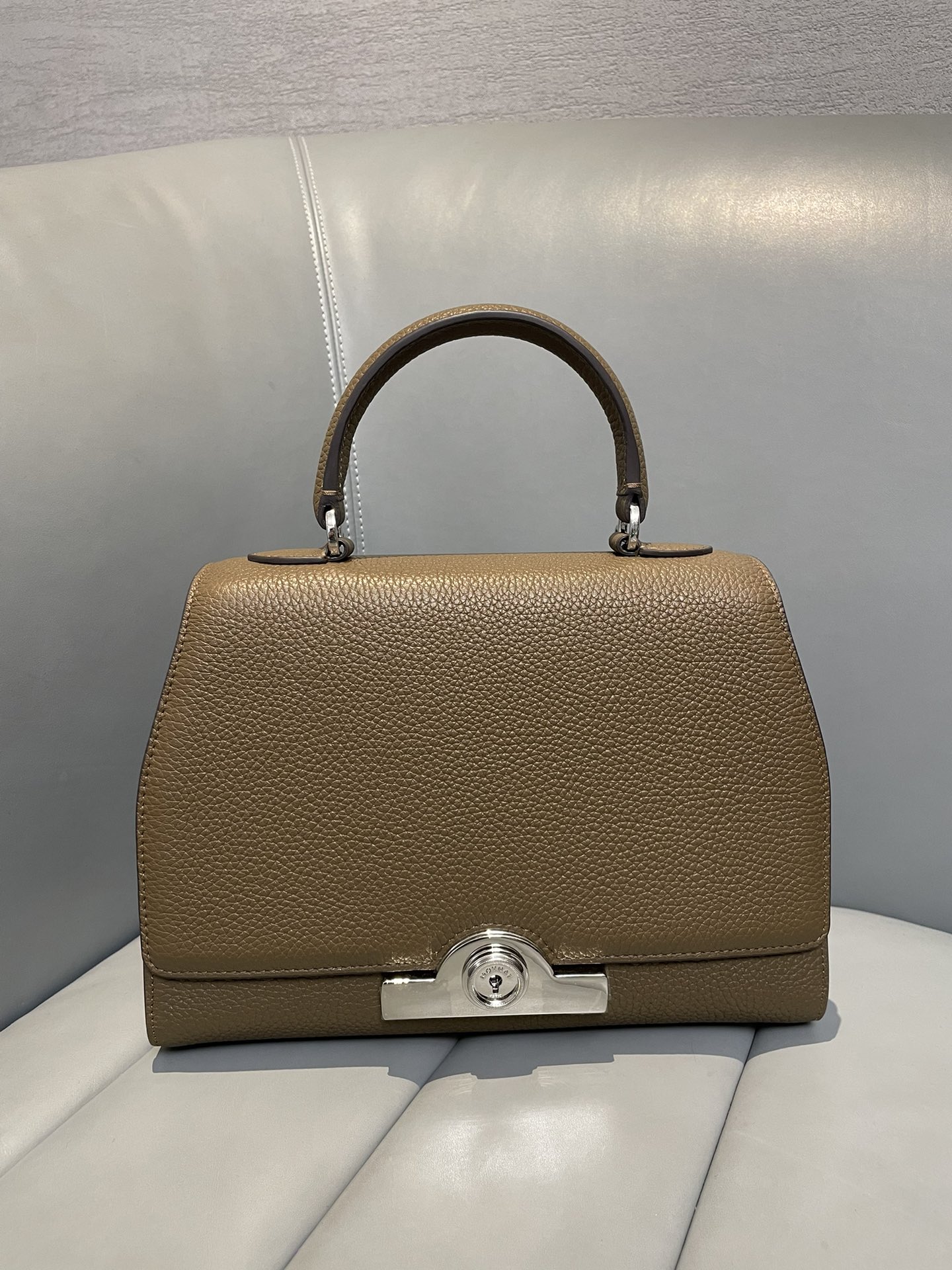 [TOP] MOYNAT RéJANE Bag Cowhide 26x10x18.5cm - Gray - 711 Luxury