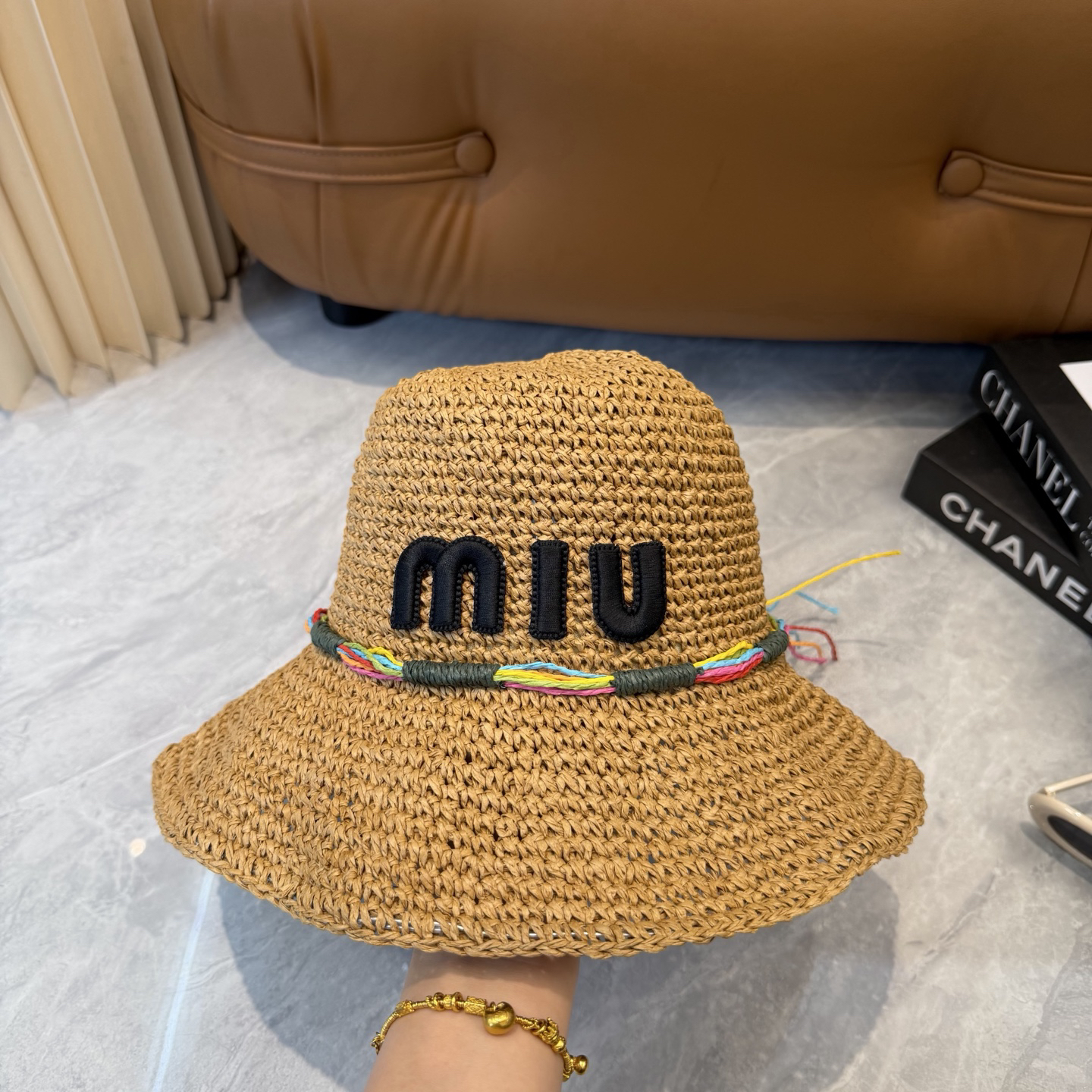 [TOP] Miu Miu Hat - Brown - 711 Luxury