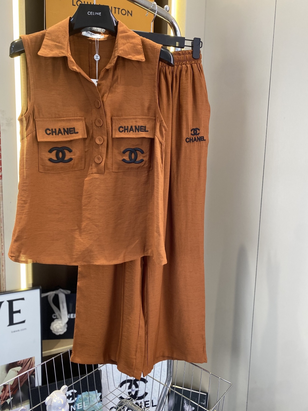 [TOP] CHANEL Suit -Orange