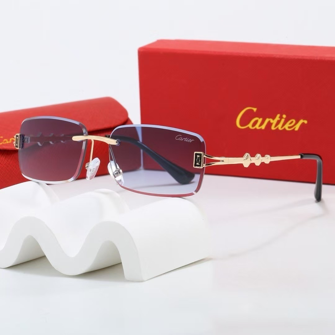 [TOP] Cartier Sunglasses - 7 Colors - 711 Luxury