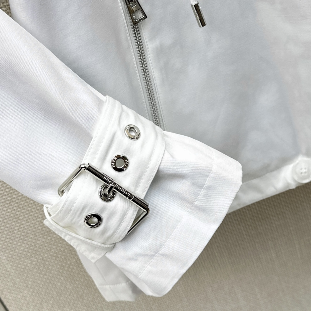 [TOP] Christian Dior  Jacket - White