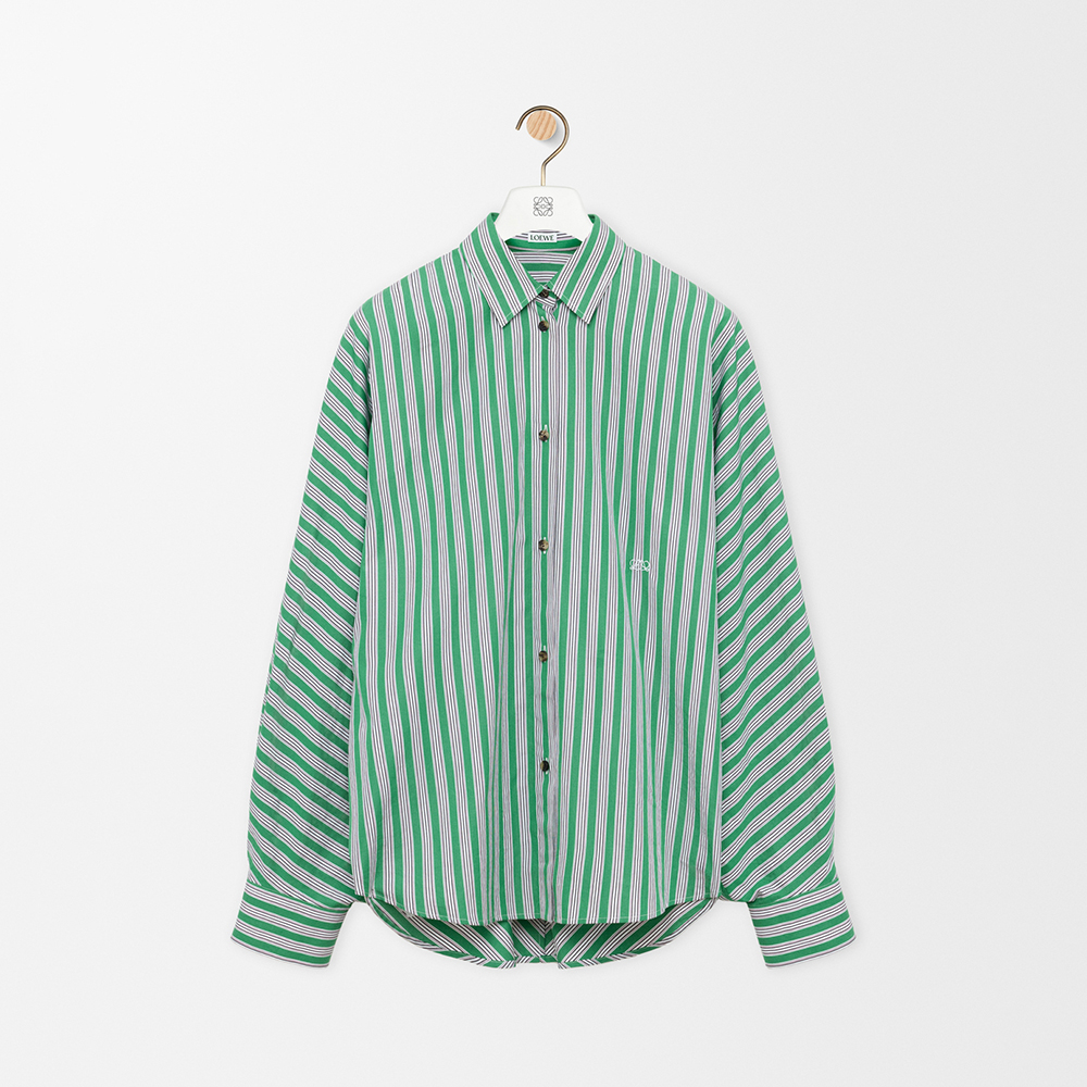 Loewe green Clothing LOEWE Shirt in cotton Green #394976 | Nigo Office