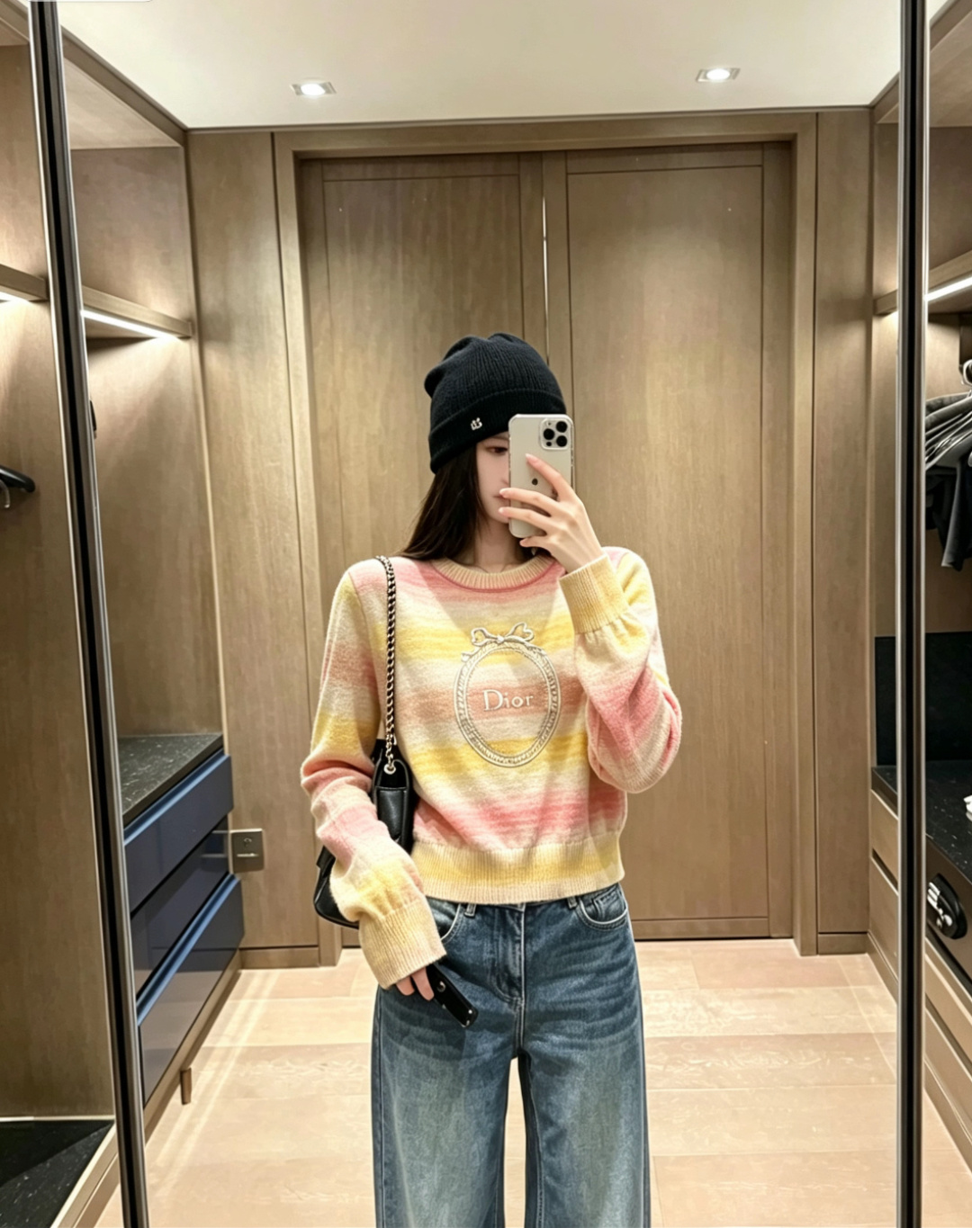 [TOP] Christian Dior Knit Top - Khaki - 711 Luxury