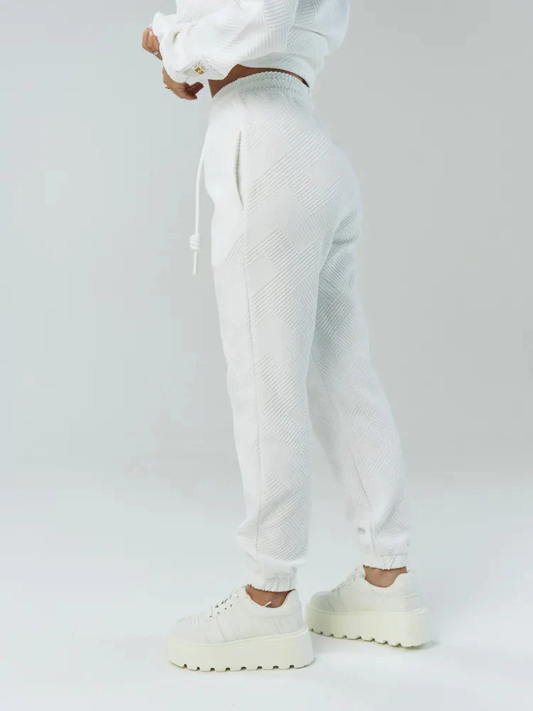 Ladies Collar Zipper Top+ Pants Casual Set
