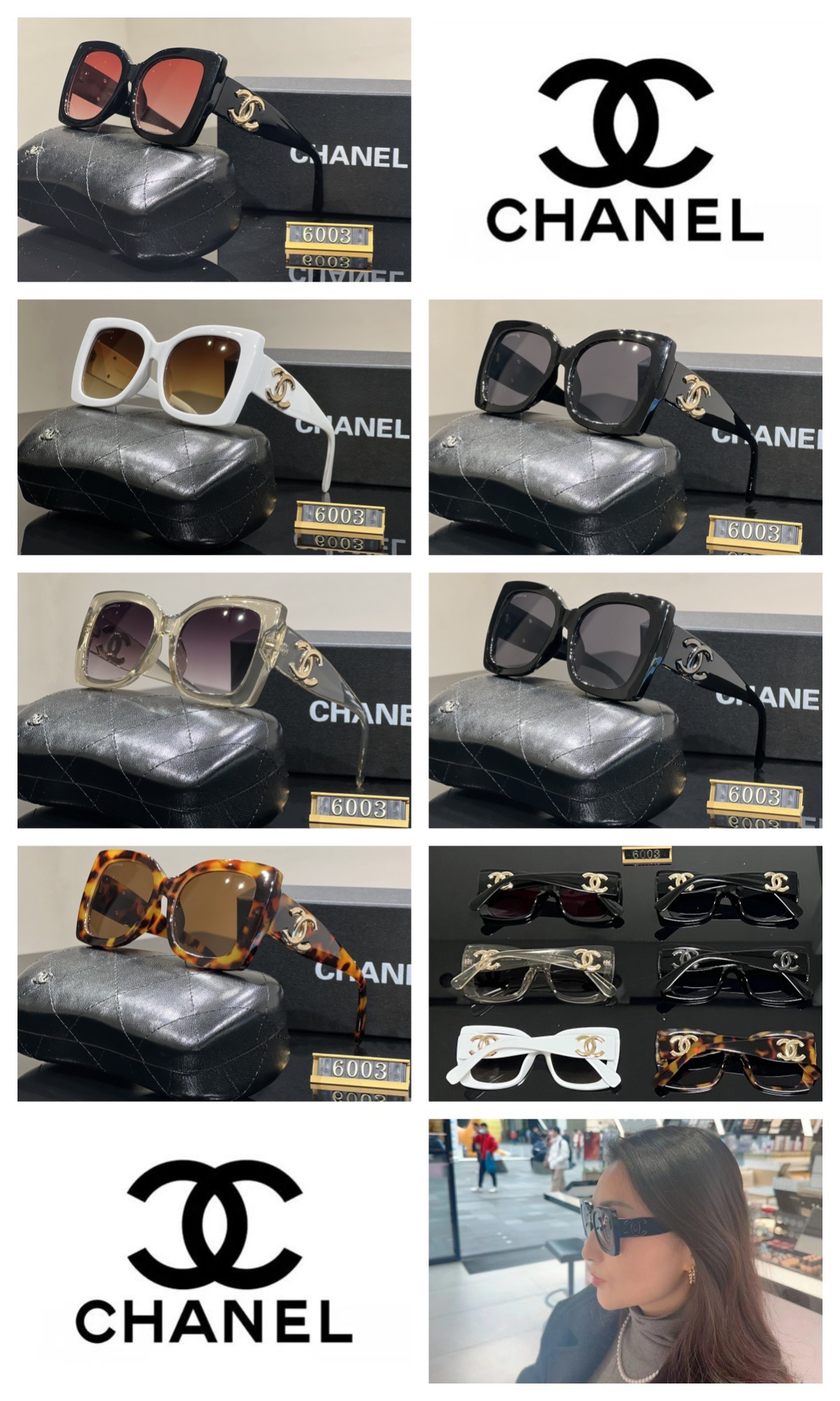 [TOP] CHANEL Sunglasses - 6 Color - 711 Luxury