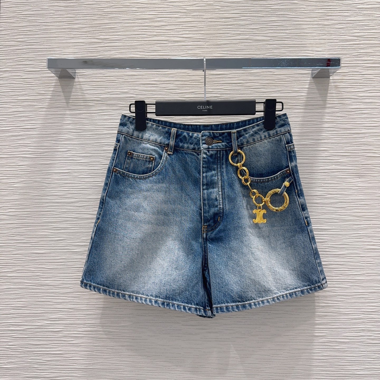 [TOP] CELINE Short Pants - Blue - 711 Luxury