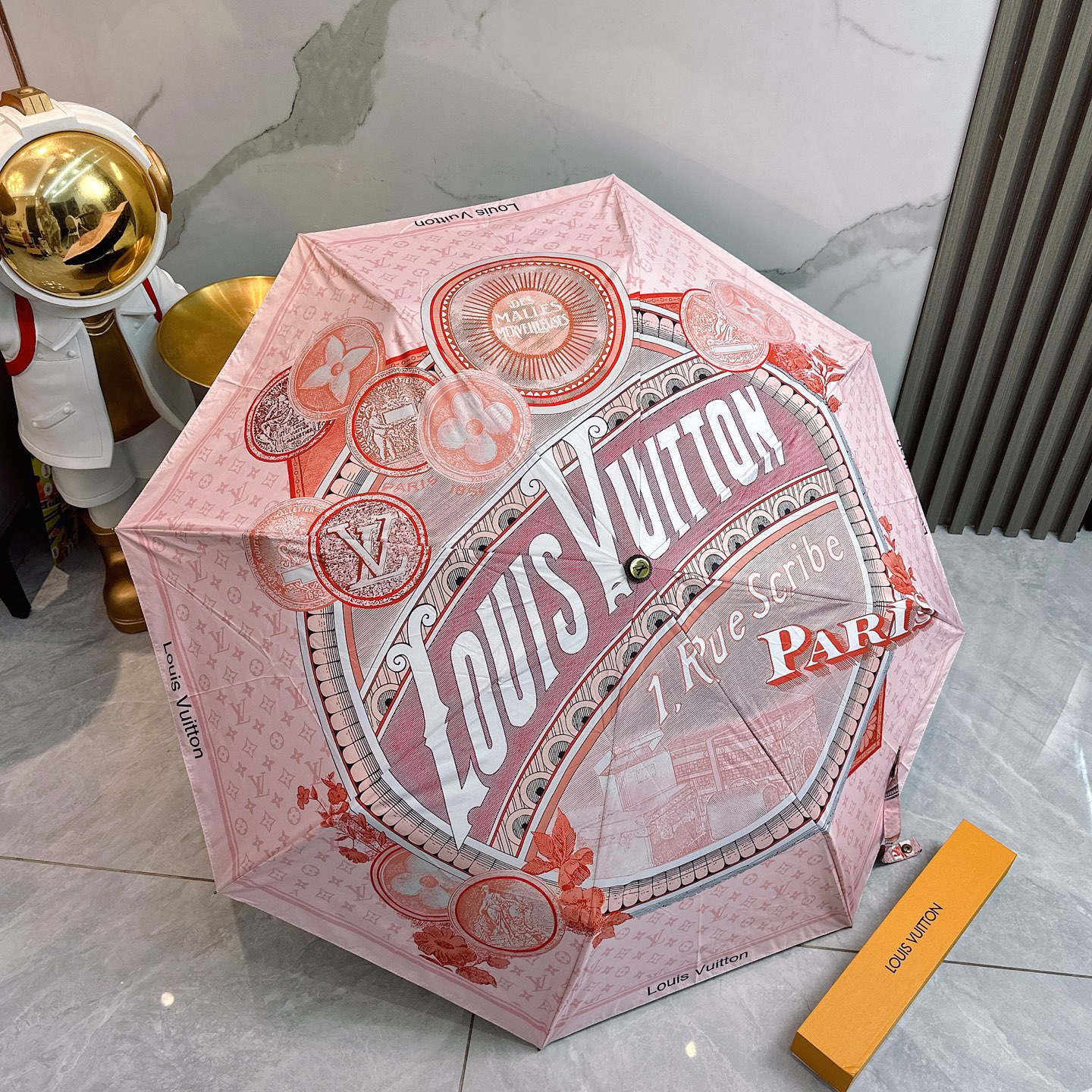 [TOP] Louis Vuitton LV Umbrella - Pink - 711 Luxury