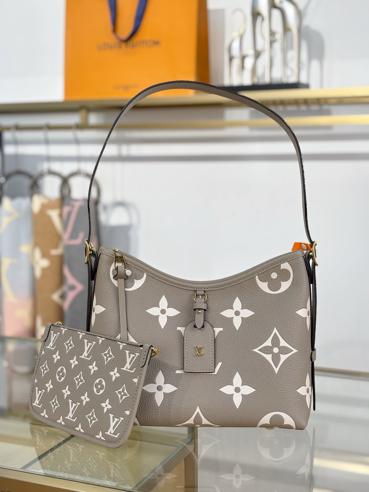 [TOP] Louis Vuitton LV Carryall Bag 29x24x12CM - Grey - 711 Luxury