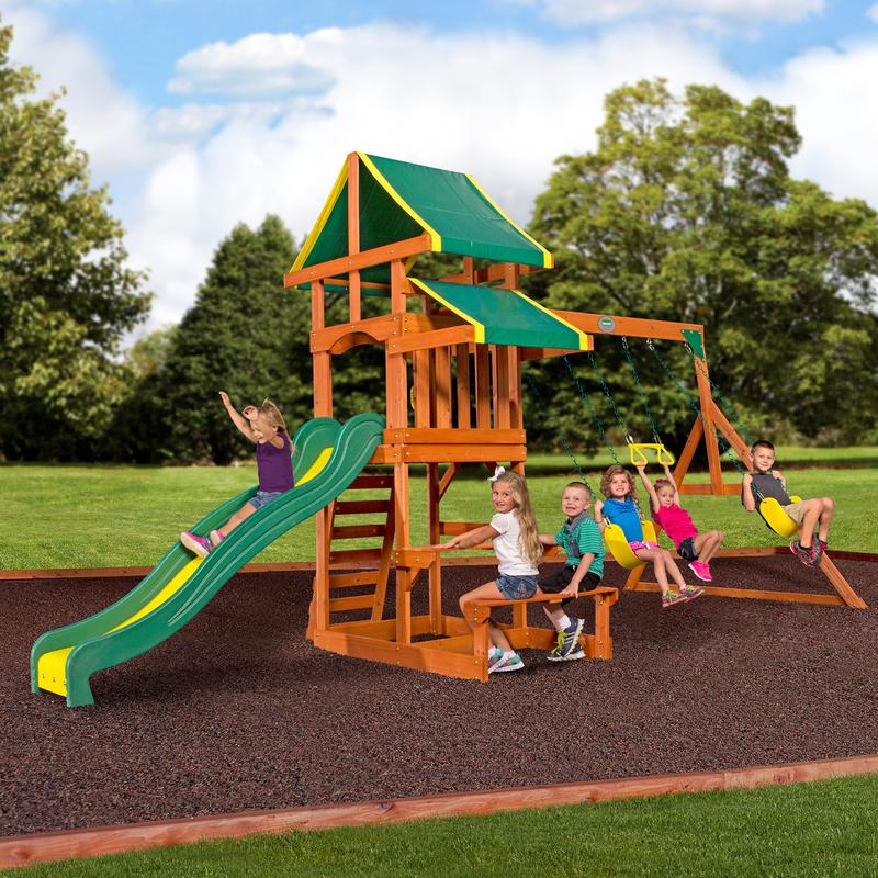 Tucson Wooden Swing Set