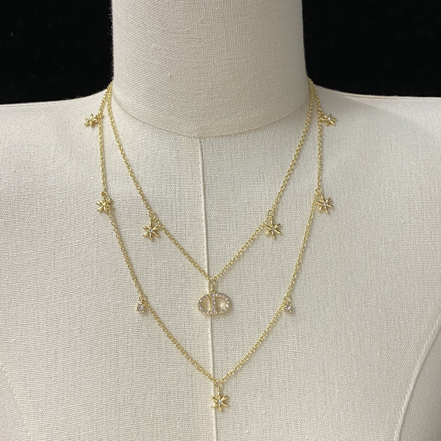 [TOP] Christian Dior Necklace - Gold - 711 Luxury