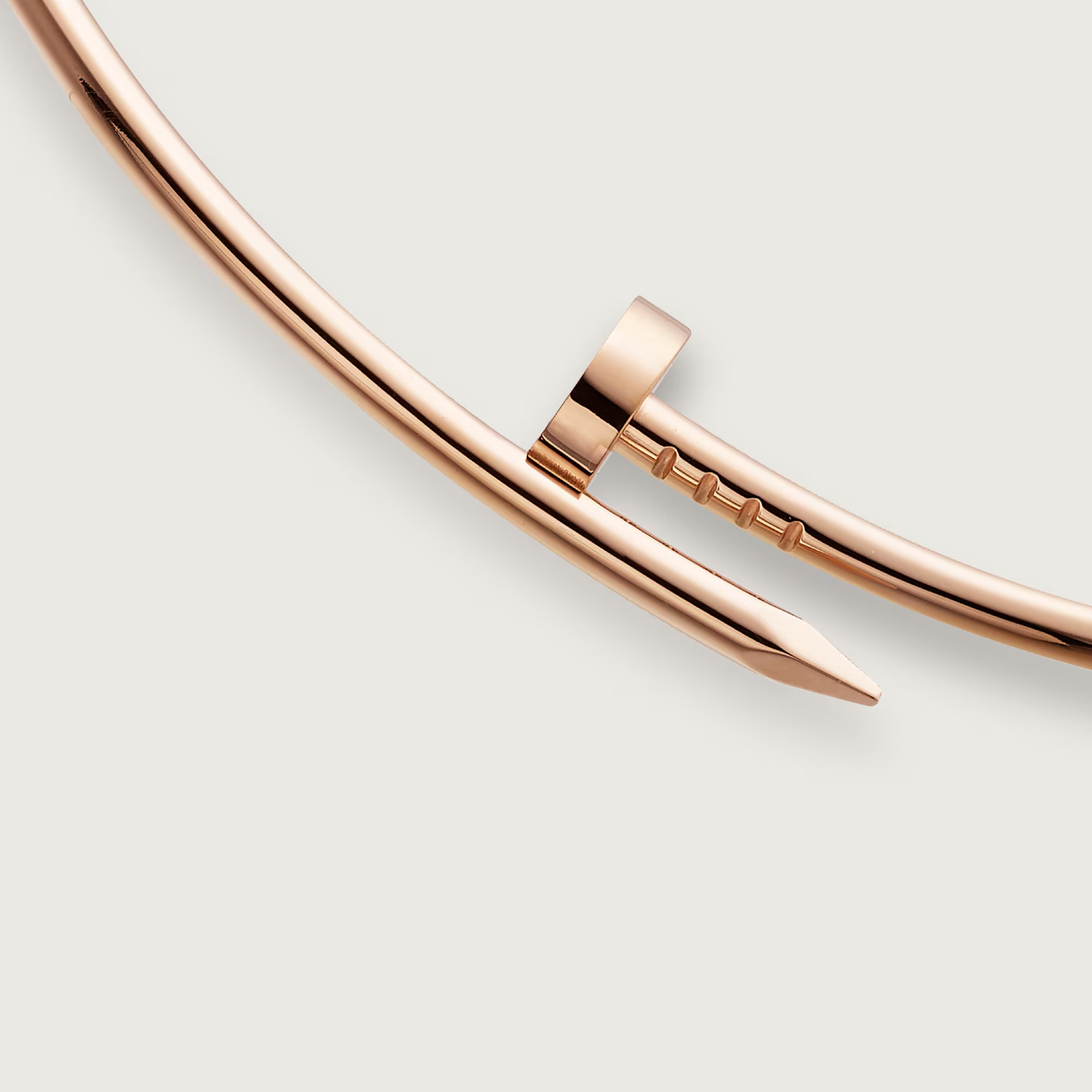 Carty Nails Solo Trace Necklace,  Rose  Gold