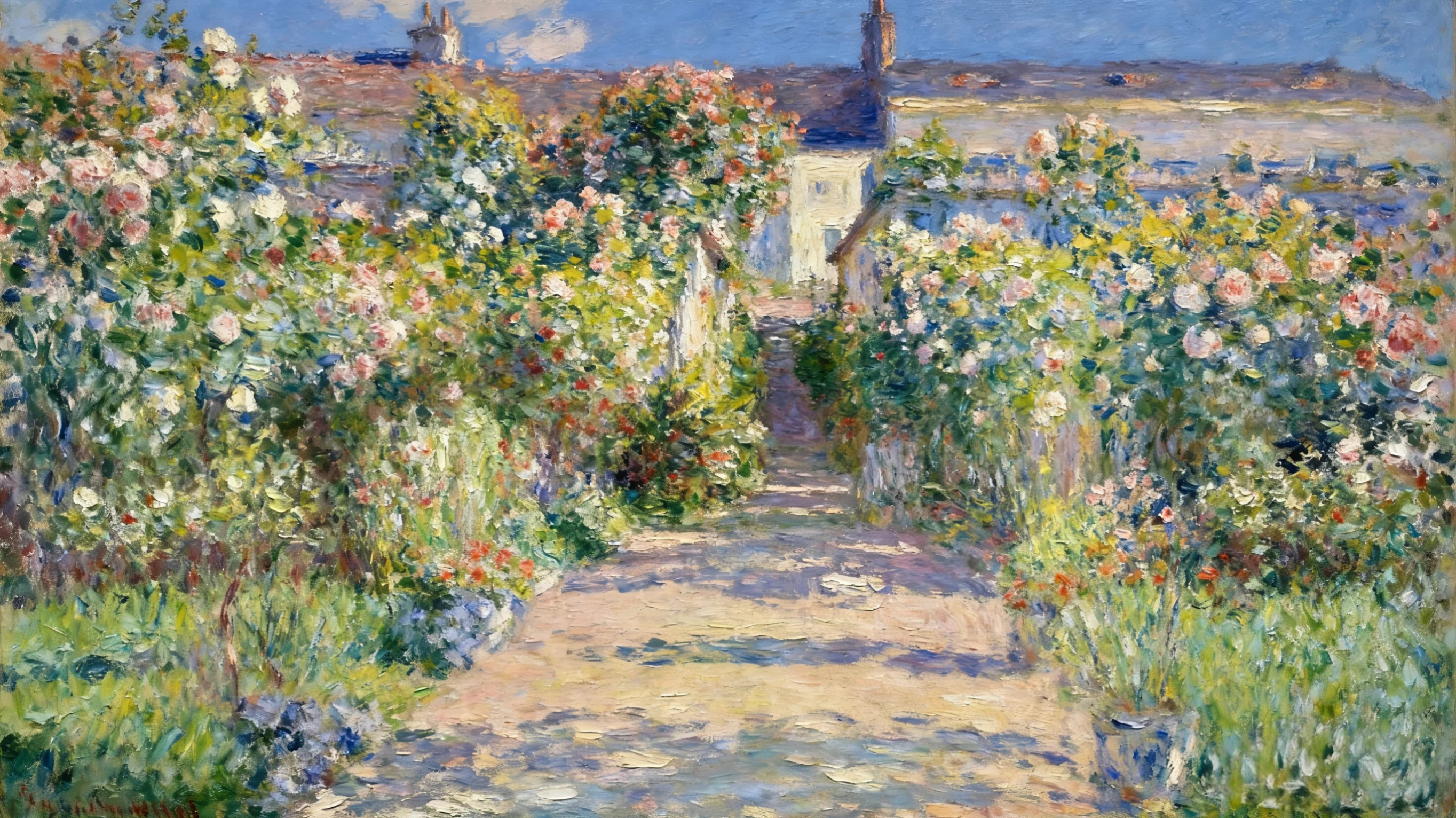 Natural Flowers and Grass