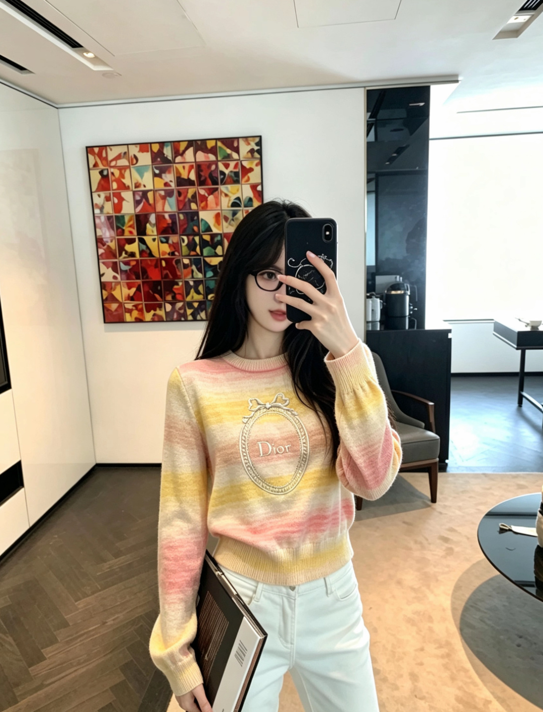 [TOP] Christian Dior Knit Top - Khaki - 711 Luxury