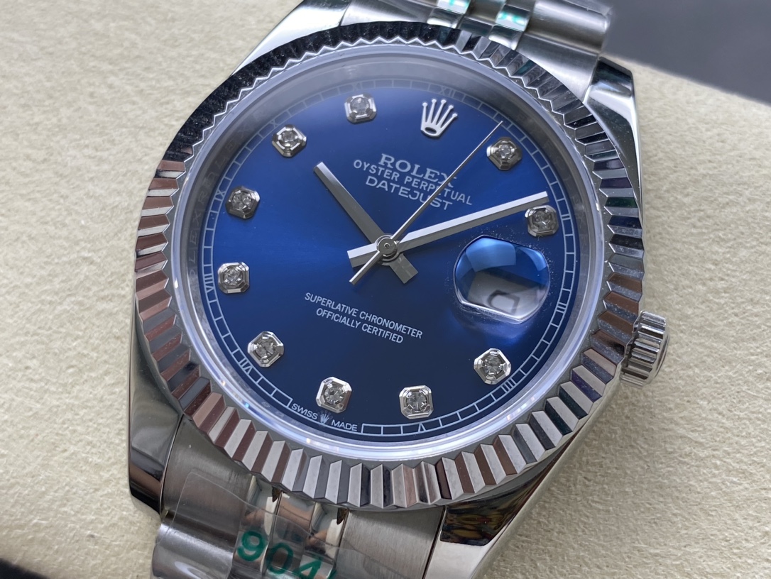 [TOP] ROLEX Men's Watch 41 mm - Blue