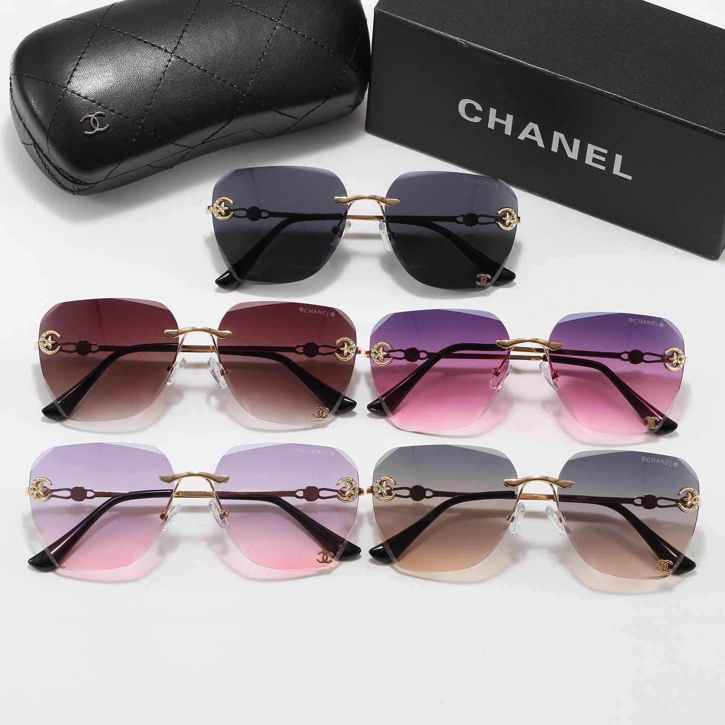 [TOP] CHANEL Sunglasses - 5 Colors - 711 Luxury