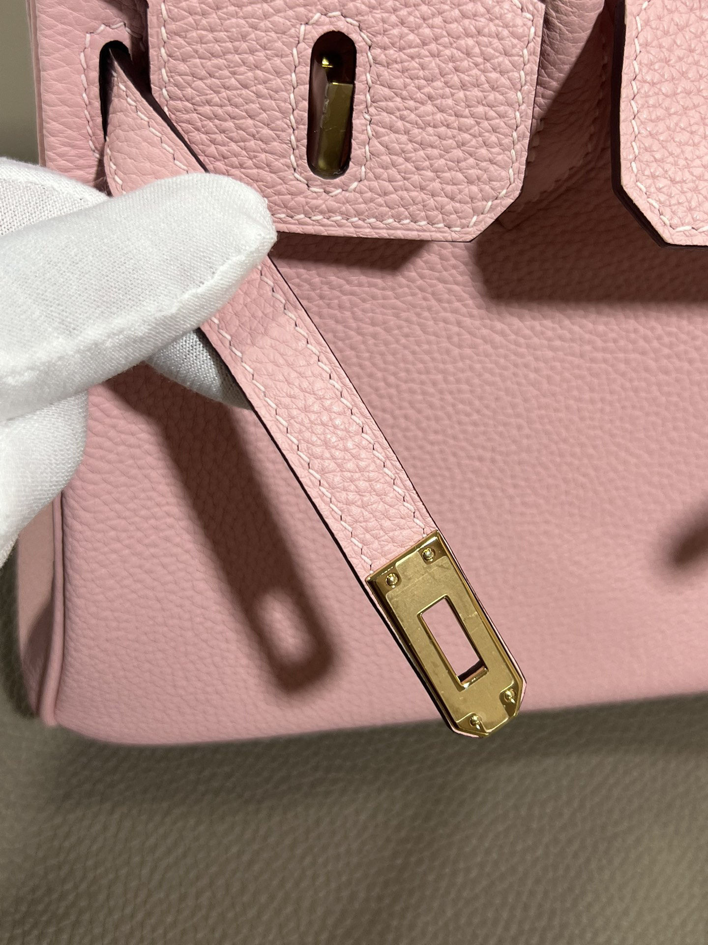 [TOP] HERMES Birkin Togo Leather 25cm - Rose Sakura & GHW
