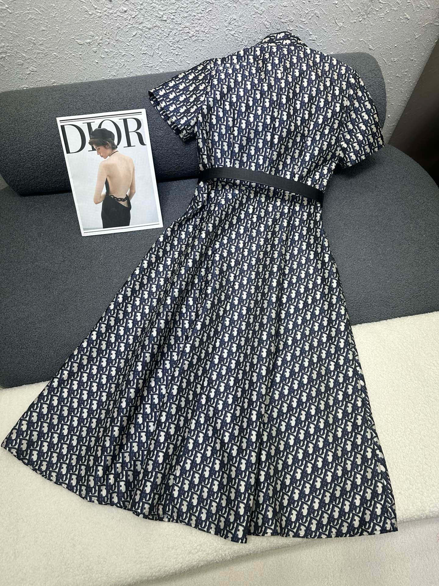 [TOP] Christian Dior  Dress - Blue