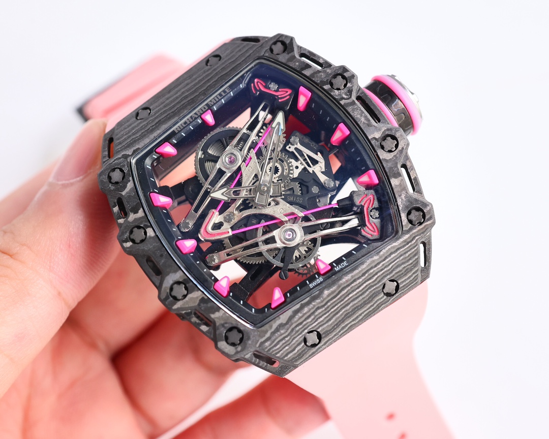 [TOP] Richard Mille RMRM 38-02 Tourbillon Bubba Watson Watch - 5 Colors - 711 Luxury