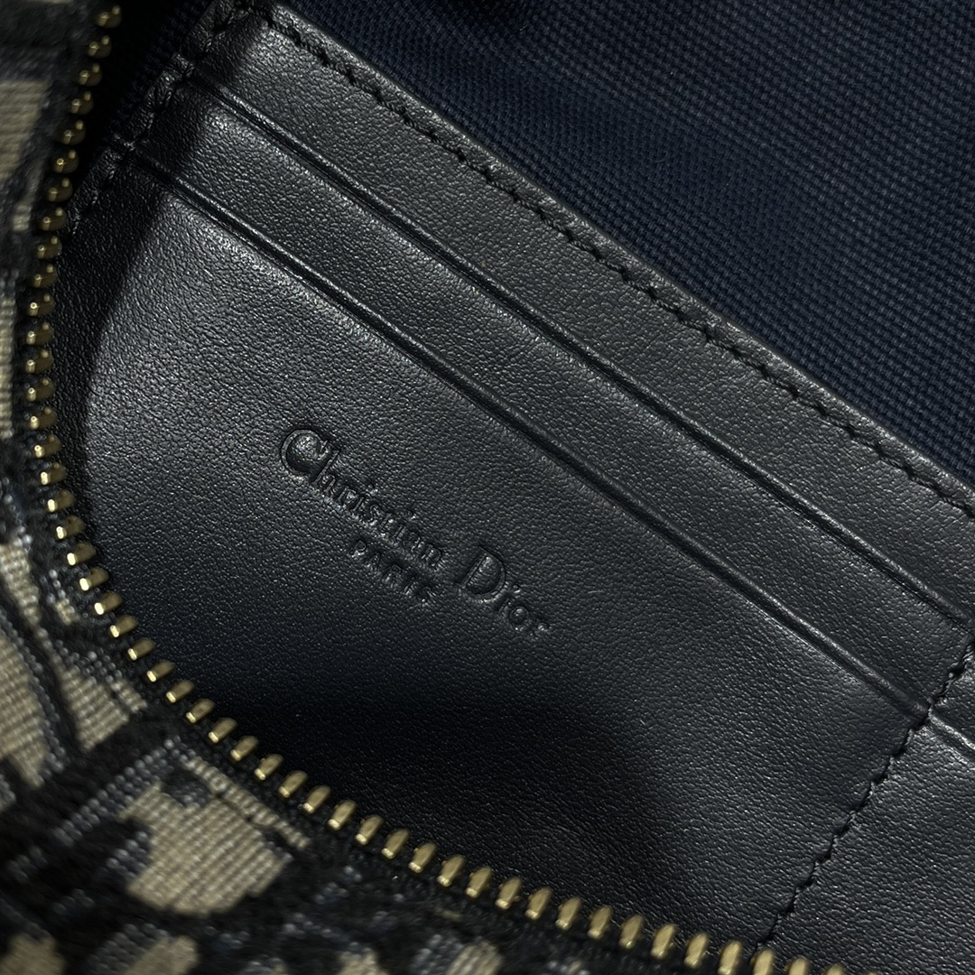 [TOP] Christian Dior Chain Hobo Bag 28.5*14.5*10cm - Black