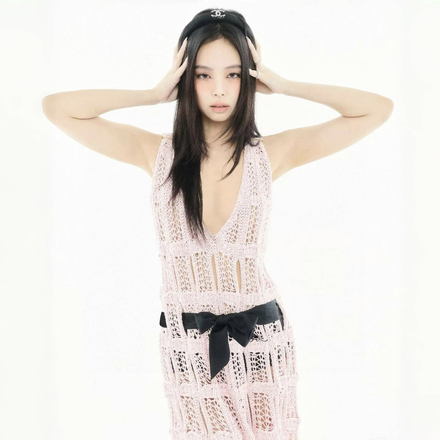Chanel Top-quality Version Hollow Braided Dress #313308
