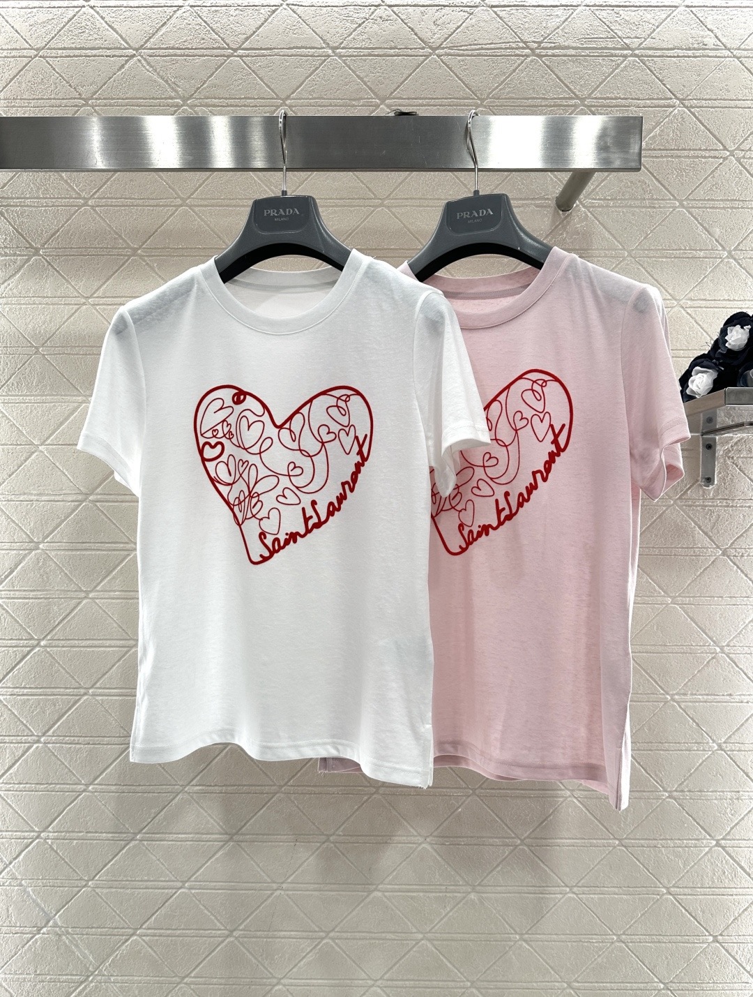 [TOP] Yves Saint Laurent YSL T-Shirt -  2 Colors