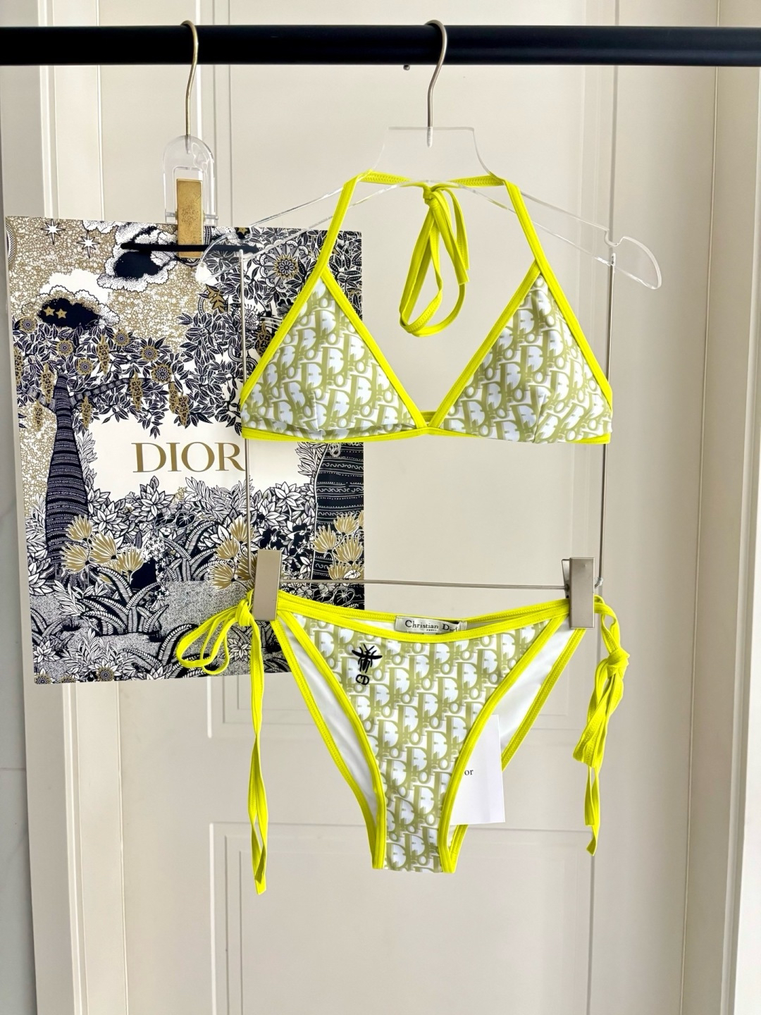[TOP] Christian Dior Bikini Swimsuit - Yellow - 711 Luxury