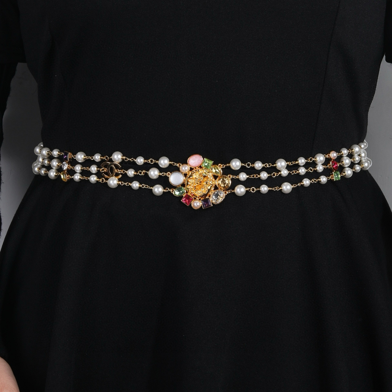 [TOP] CHANEL Waist Chain - Gold