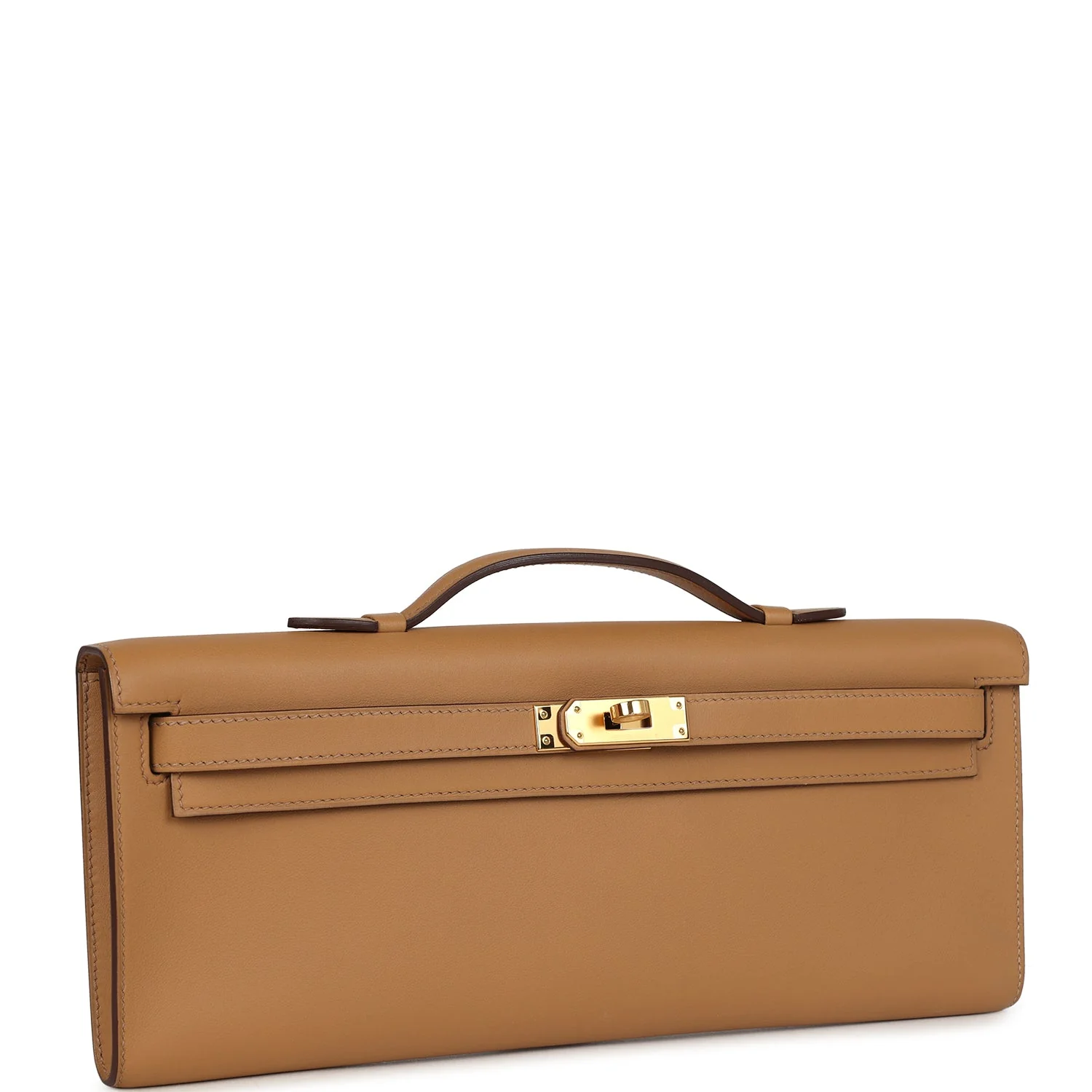 Hermes Kelly Cut Biscuit Swift Gold Hardware
