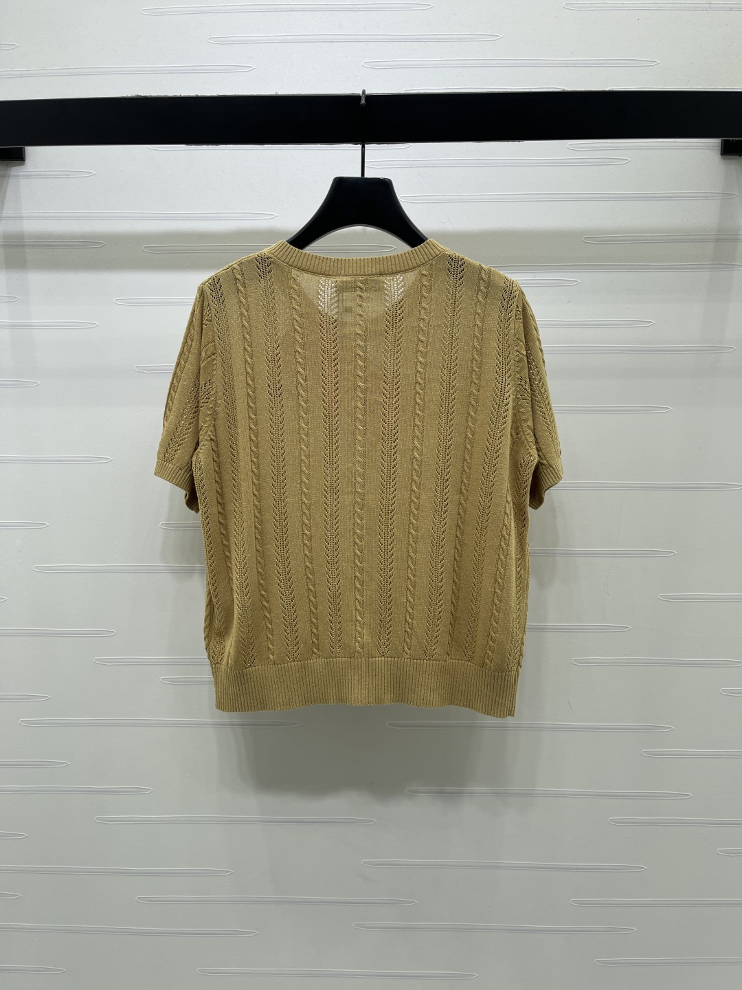 [TOP] Miu Miu Knit Top - Khaki - 711 Luxury