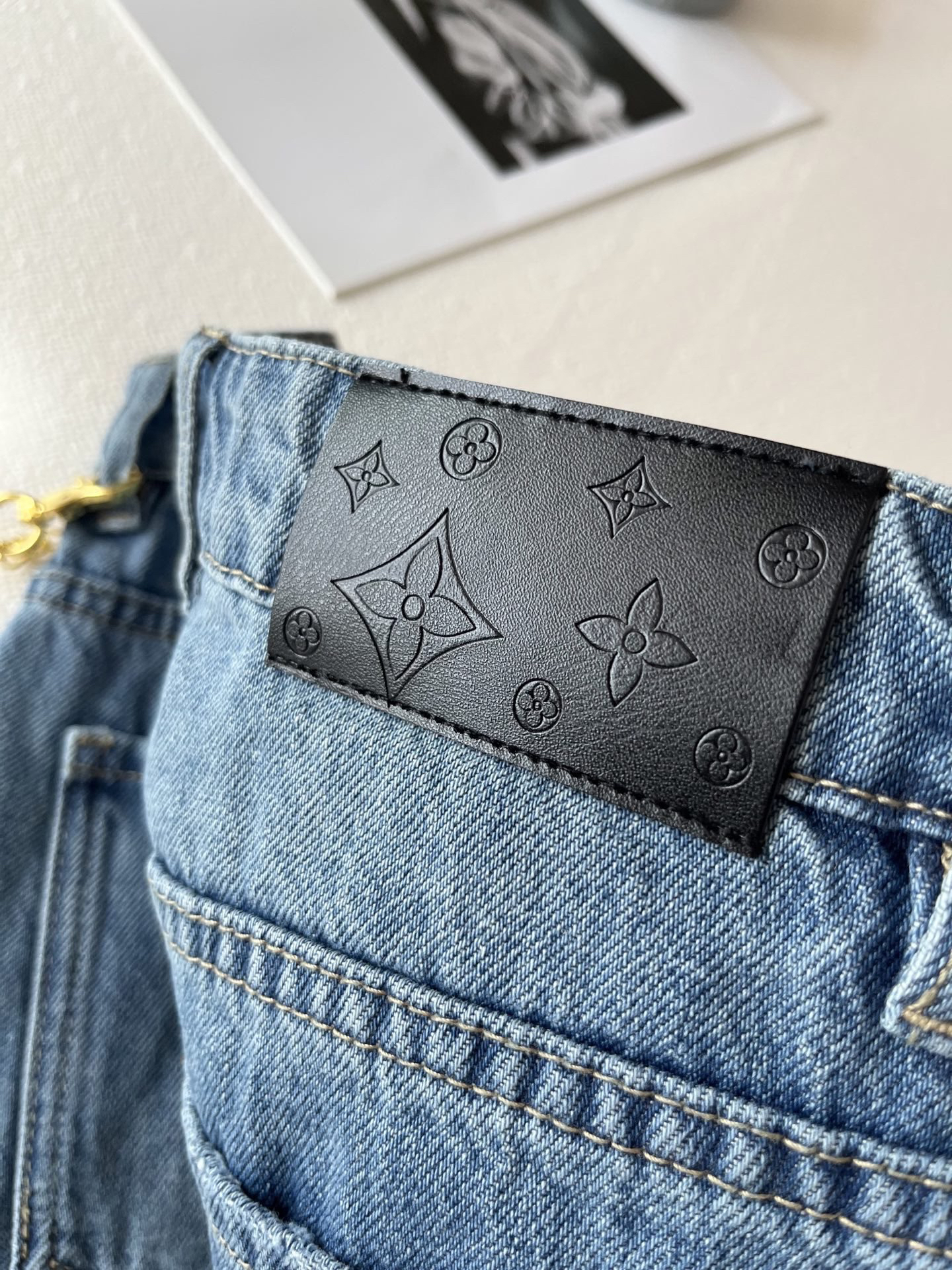 [TOP] Louis Vuitton LV Jeans - Blue