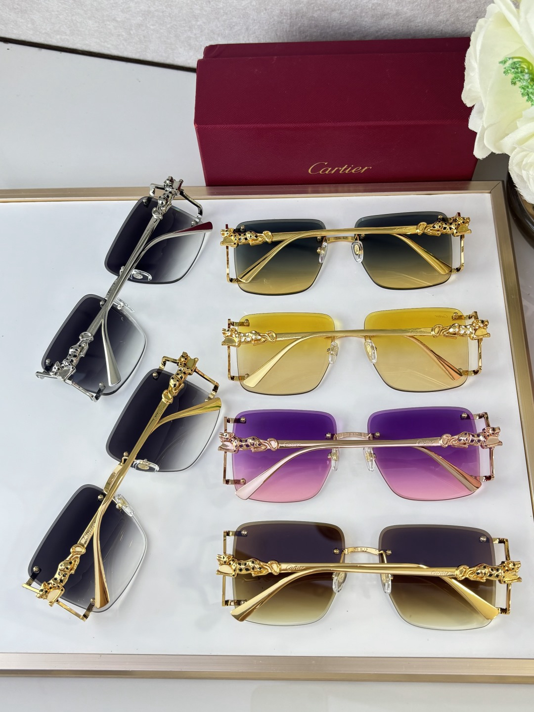 [TOP] Cartier Sunglasses - 6 Color - 711 Luxury
