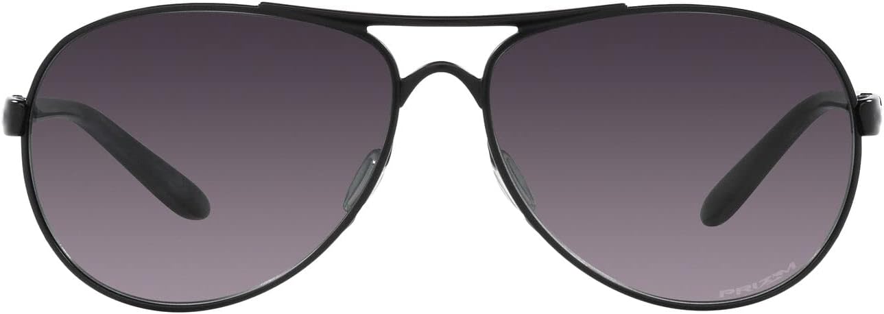 Oakley womens Oo4079 Feedback Aviator Sunglasses