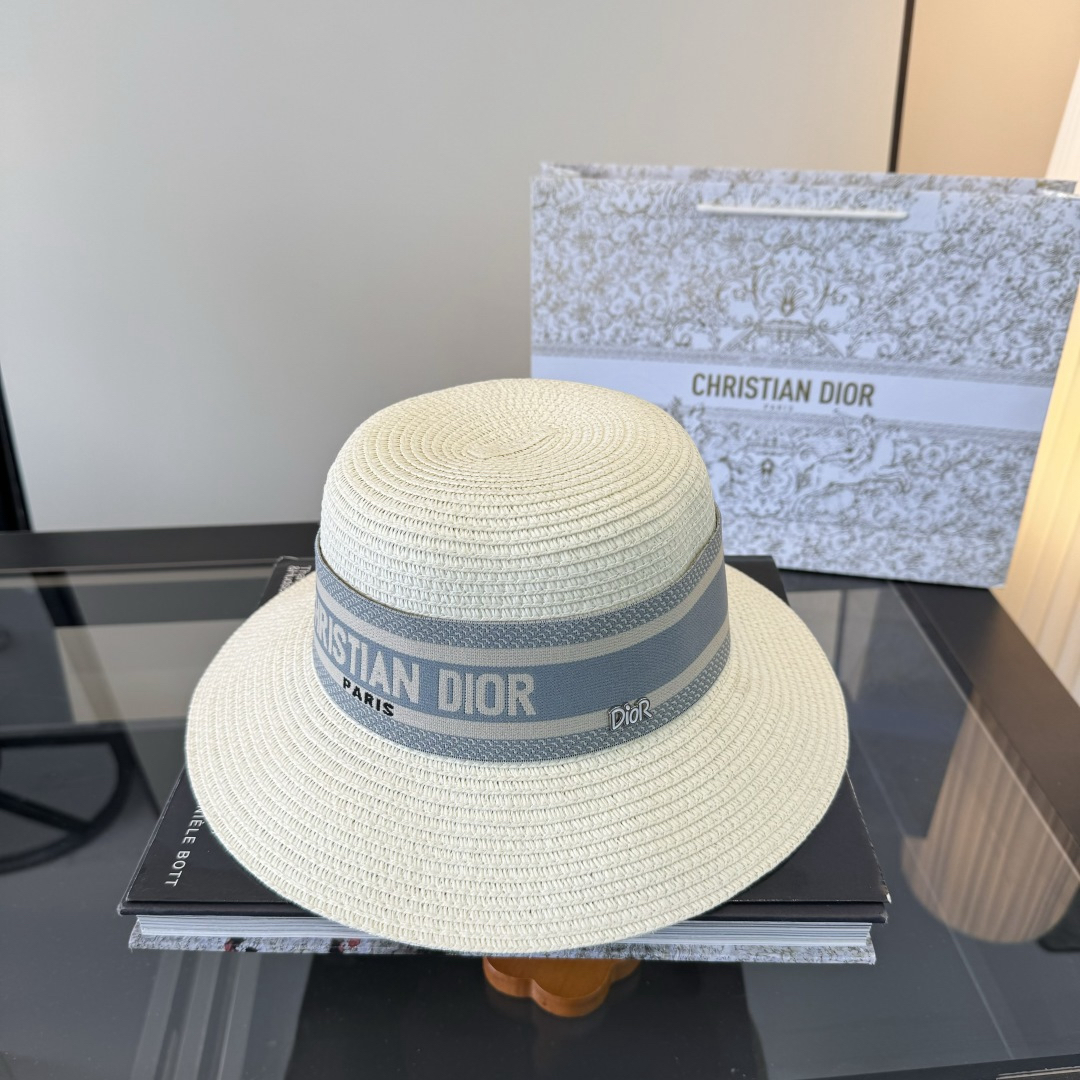 [TOP] Christian Dior Hat - Beige - 711 Luxury
